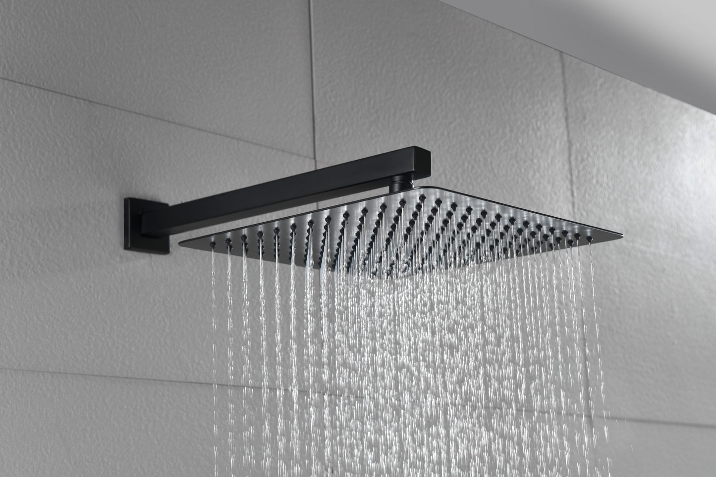 12\" Rain Shower Head Systems Wall Mounted Shower